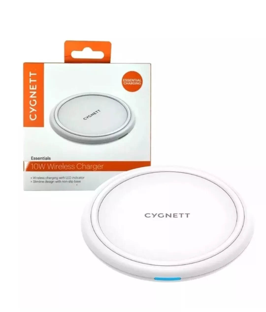 Wireless Charger, Cygnett, 10W, Charger, Wireless